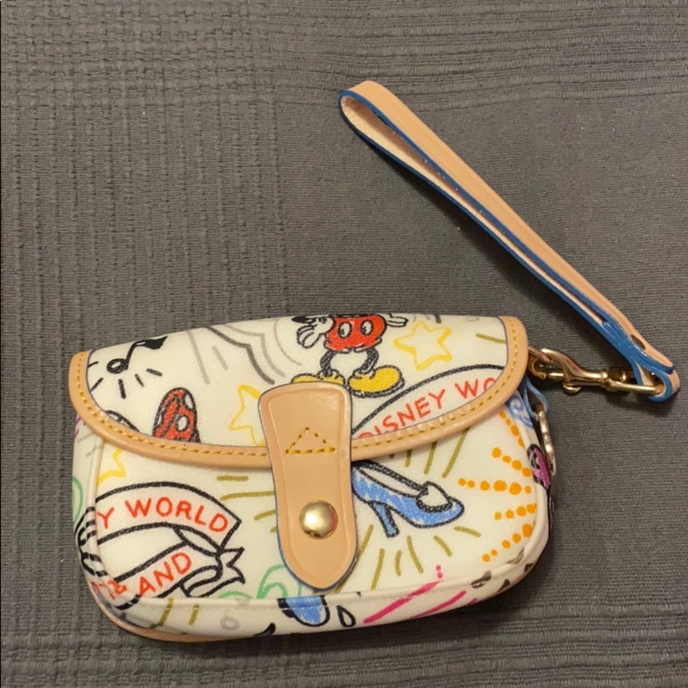 Vintage Dooney & Bourke Disney wristlet